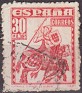 Spain 1948 Personajes 30 CTS Rojo Edifil 1034. 1034 3. Subida por susofe